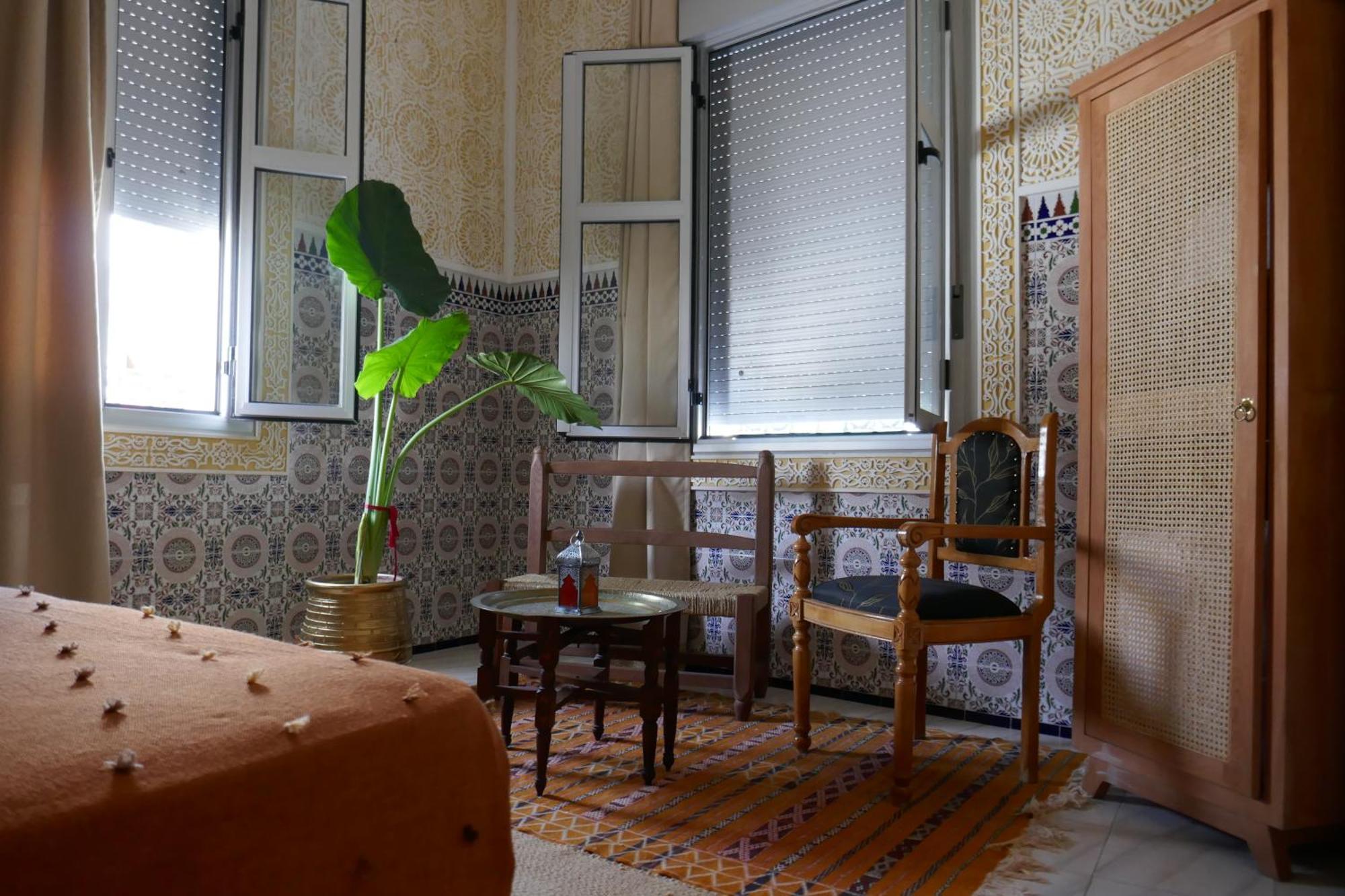 タンジェChez Aissamアパートメント エクステリア 写真